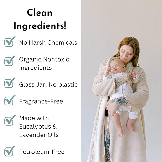 Irene Organics Organic Baby Vapor Chest Rub Clean Vapo Rub Made - Image 2