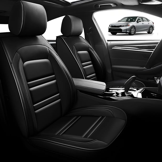 Seat Cover for Honda Civic 2001-2025 | Car Seat Covers Front Seats, Waterproof - Image 2