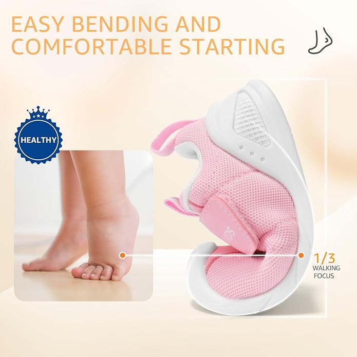 Baby Shoes Wide Toe Box Infant Boy Girl First Walker Shoe Toddler Crib Barefoot - Image 4