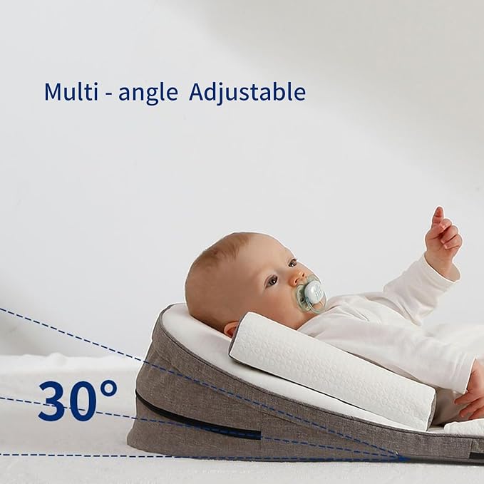 SISTINE Infants Feeding Pillow, Anti Overflow Feeding Pillow, Infants - Image 2