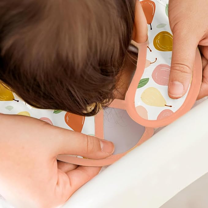 3-Pack Waterproof Baby Bibs for Eating - Image 7
