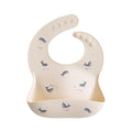 mushie Silicone Baby Bib | Adjustable Fit Waterproof Bibs by mushie