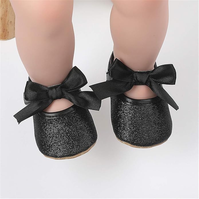 COSANKIM Baby Girls Mary Jane Flats Shoes Anti-Slip Rubber Sole Infant Toddler - Image 2