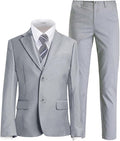 Boys Suit for Kids Tuxedo Suits for Wedding Formal Suit Set Toddler Boy Dress by Tomic