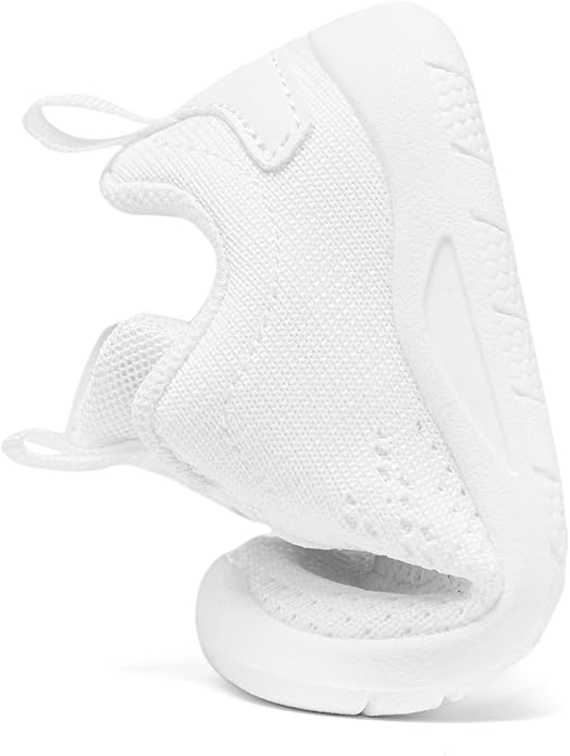 MORENDL Toddler Slip On Sneakers Baby Walking Shoes Non-Slip Breathable Unisex - Image 5