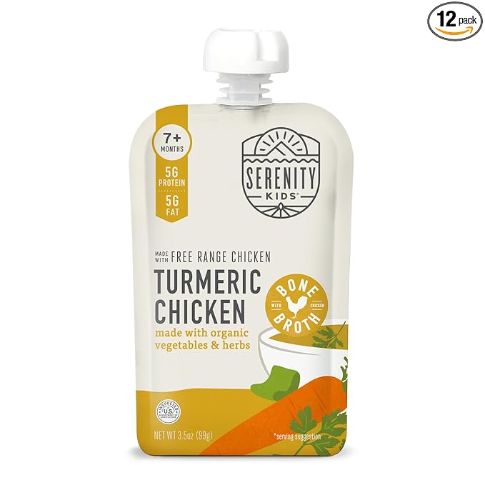 Serenity Kids 7+ Months Chicken Puree Pouch by SerenityKids