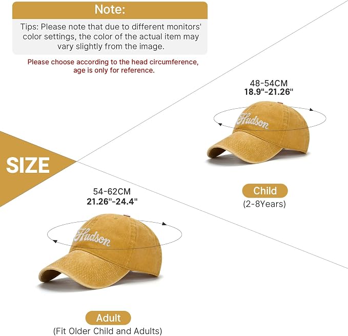 Custom Name Toddler Baseball Cap, Personalized Boys Girls Cotton Embroidered Hat - Image 7