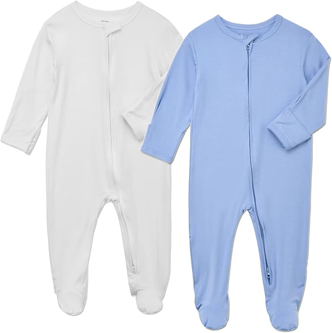 Aablexema Baby Footie Pajamas Zipper by Aablexema