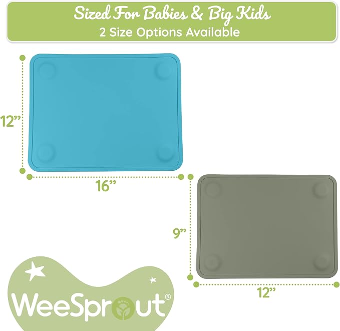 WeeSprout Silicone Suction Placemats - Image 3