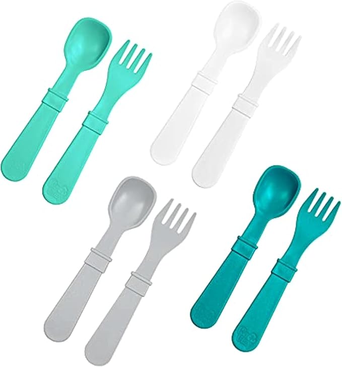 Re-Play Toddler Forks and Spoons Set by Re-Play