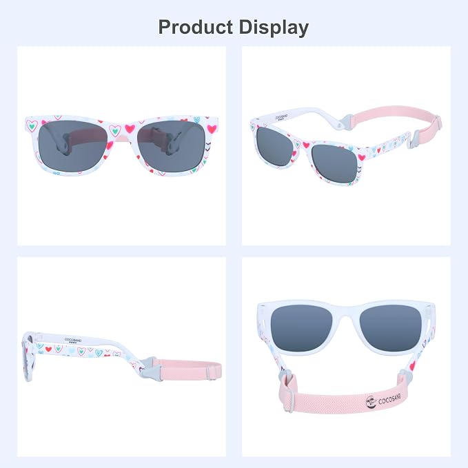 COCOSAND Flexible Baby Sunglasses - Image 6