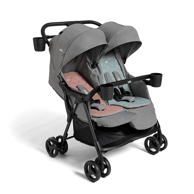 Joie Rosemary Side-by-Side Double Stroller – Lightweight, and Comfortable - Image 5