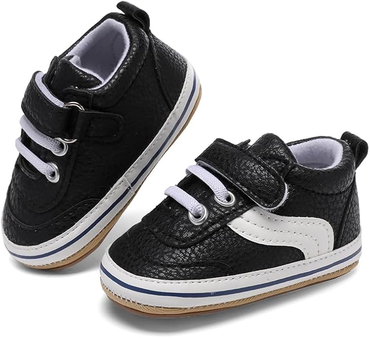 Clowora Baby Boys Girls Shoes Non-Slip Rubber Sole Sneakers Infant First - Image 7