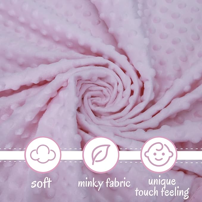 Pro Goleem Unicorn Loveys for Babies Soft Plush Pink Security Blanket for Girls - Image 6