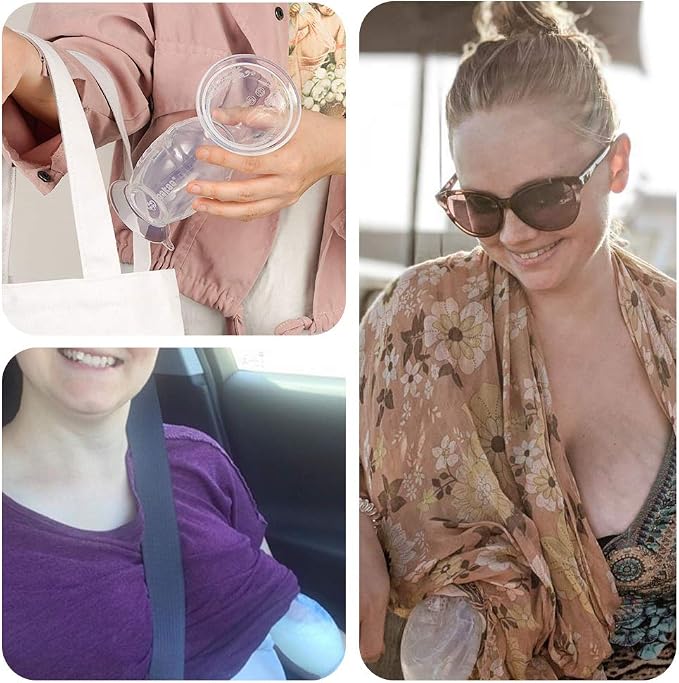 Haakaa Manual Breast Pump Silicone Breast Pump Milk Saver Milk Pump - Image 4