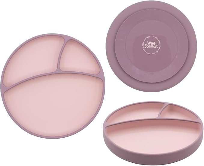 WeeSprout Silicone Suction Plate by WeeSprout