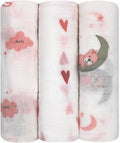 100% Muslin Cotton Baby Receiving Cloths, 27x27 in, Soft & Gentle by Unknown