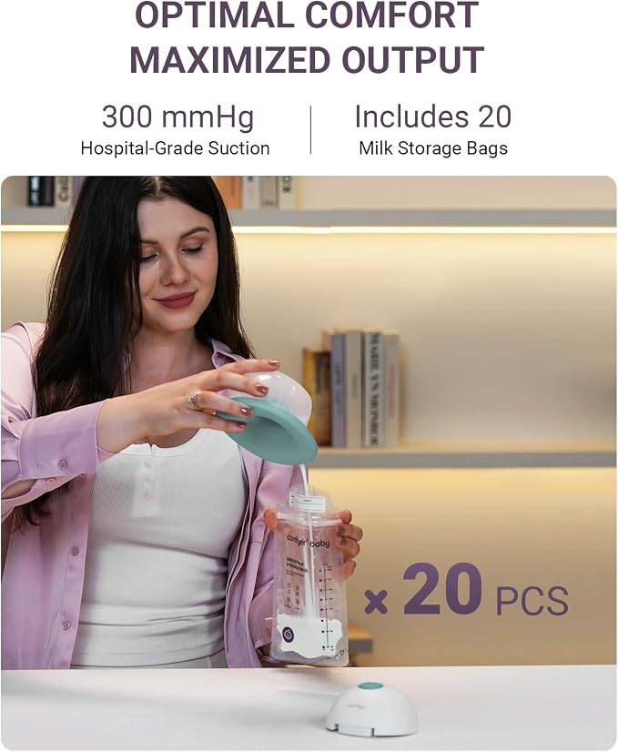 Heated Breast Pump Hands Free, Industry-Leading Heating Tech, Innovative - Image 4