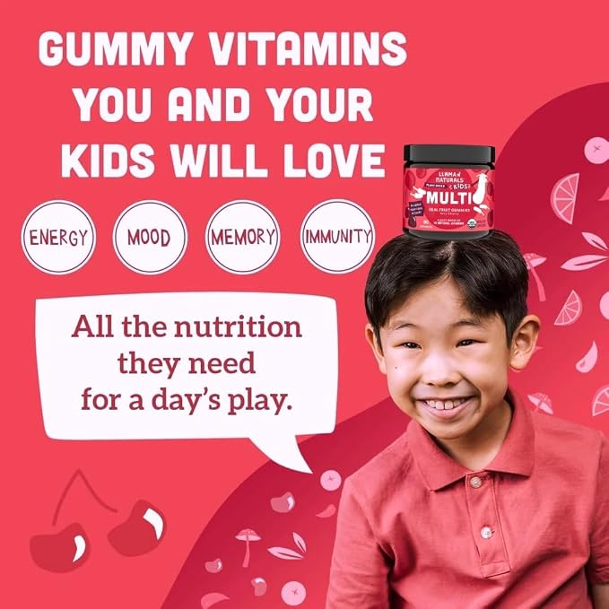 Llama Naturals Kids Multivitamin Gummies, Organic - Image 6