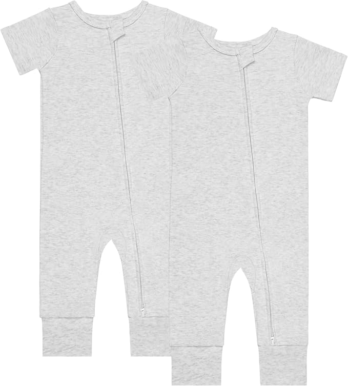 GUISBY Footless Short Sleeve Baby Pajamas by GUISBY