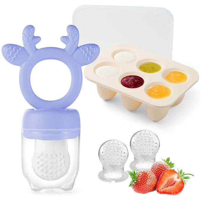 Baby Fruit Food Feeder Teether by Powerwan
