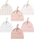 Konssy 6 Pack Baby Newborn Hats Set Knot Beanie Hats Soft by Konssy