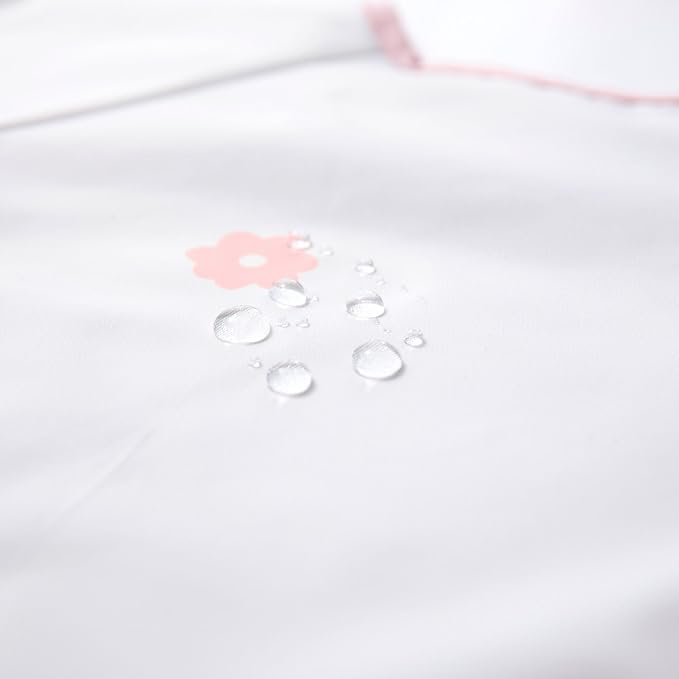 Ali+Oli Smock Bibs for Babies, BPA-Free Oeko-Tex Certified, Waterproof Baby - Image 3
