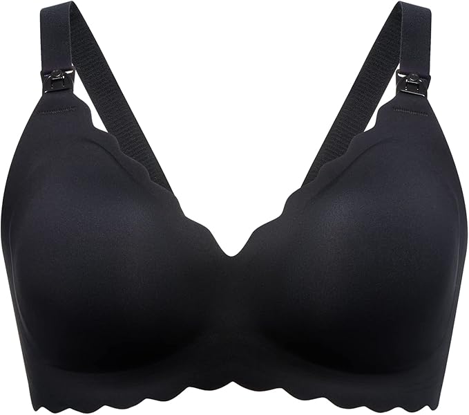 Momcozy Nursing Bras for Breastfeeding, Seamless Pregnancy Maternity Bra by Momcozy