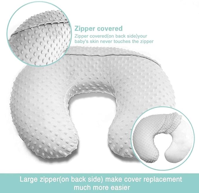 iEvolve Nursing Pillow Cover Breast Feeding Pillow Support Positioner Lounger - Image 2