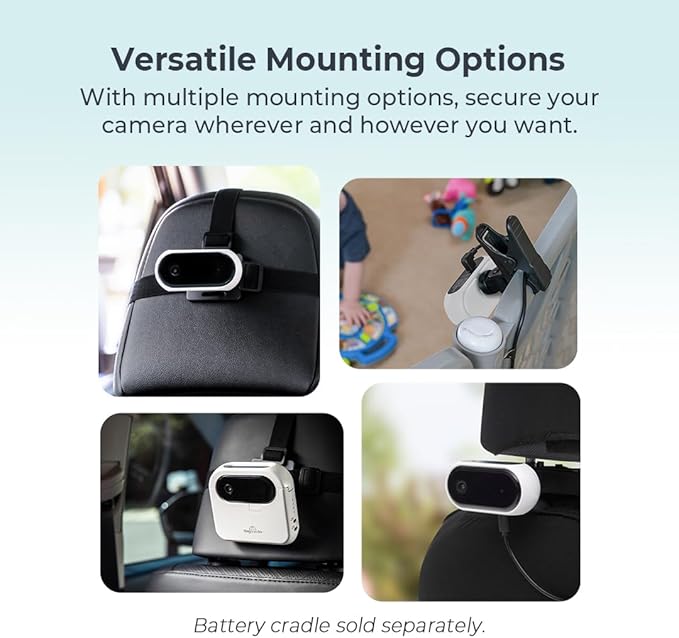 Tiny Traveler 5” HD Touch Screen Baby Car Monitor – Hackproof, No WiFi Baby - Image 6