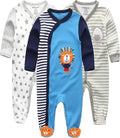 Kiddiezoom Baby and Toddler Boys'Snug Fit Footed One-Piece Romper Jumpsuit by Kiddiezoom