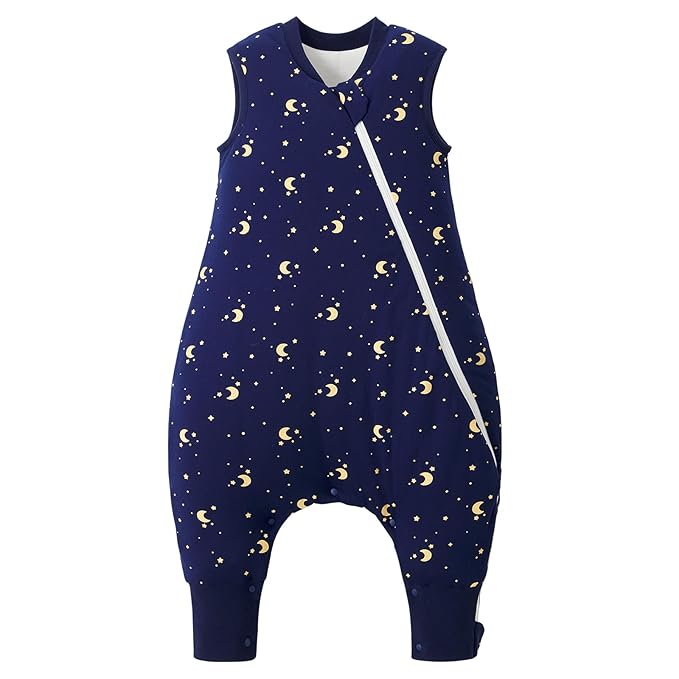 Duomiaomiao 2.5 TOG Toddler Sleep Sack 12-24 Months 100% Cotton Winter Side by DuoMiaoMiao