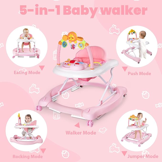 5-in-1 Baby Walker, Baby Walkers - Image 2