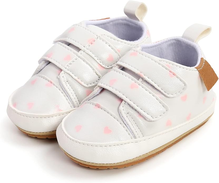 Clowora Baby Boys Girls Shoes Non-Slip Rubber Sole Sneakers Infant First - Image 2