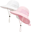 XIAOHAWANG Girls Sun Hat Baby Beach Hats Boys UPF 50+ Kids Summer Protection by XIAOHAWANG