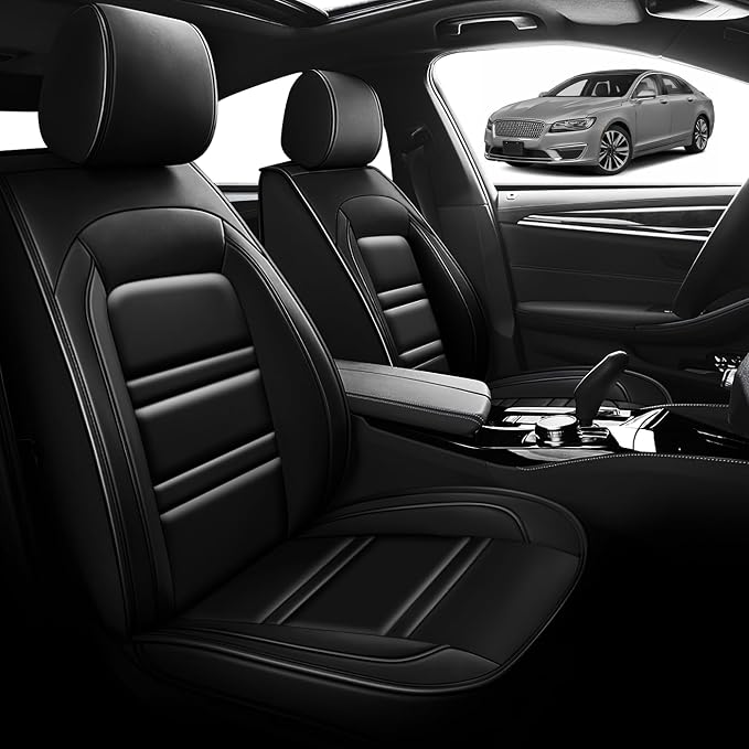 Seat Cover for Lincoln mkz 2011-2020 | Car Seat Covers Front Seats, Waterproof - Image 2