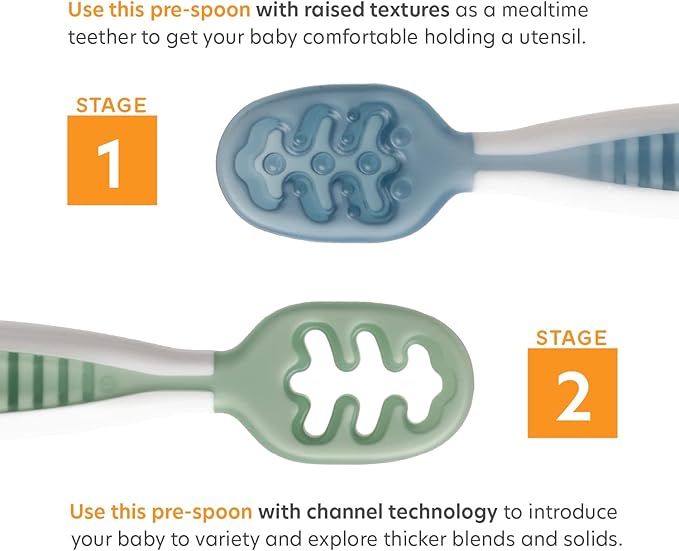 NumNum Baby Bowl & 2 Pack GOOtensils Baby Spoons, Suction Bowls - Image 2