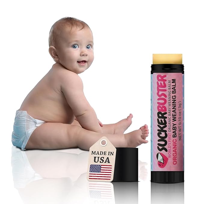 SUCKERBUSTER Baby Breastfeeding Weaning Balm Stick - 10oz - Image 4
