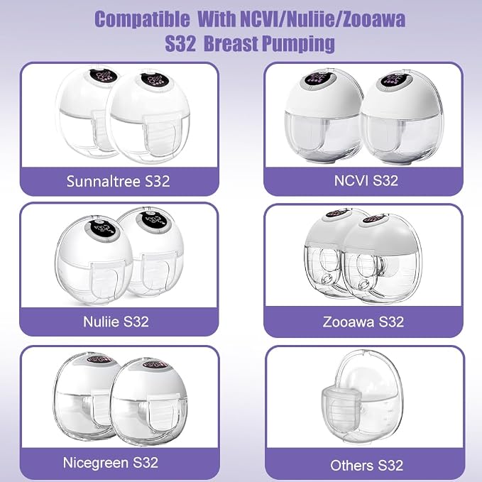 One Full Set S32 Breast Pump Parts - Image 2