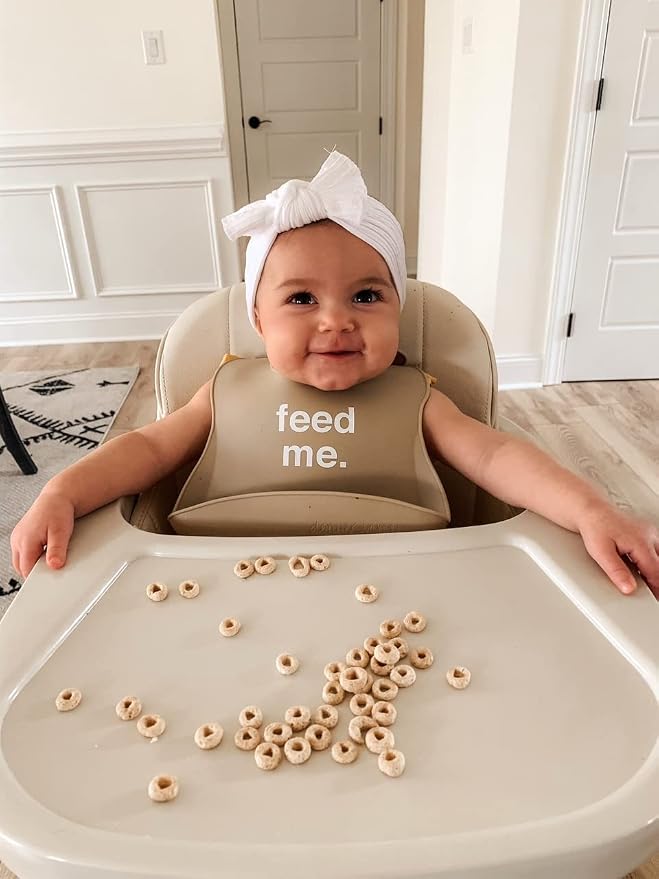 Denver James Silicone Feeding Bibs | Dishwasher Safe. Waterproof. Adjustable. - Image 8