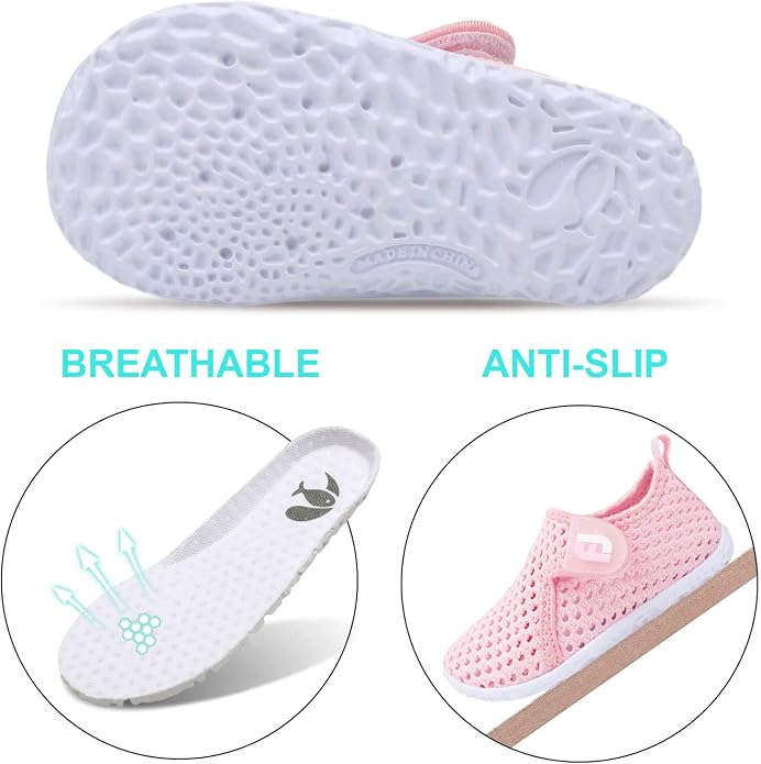 JOINFREE Baby Toddler Water Shoes Boys Girls Sandals Barefoot Kids Breathable - Image 4