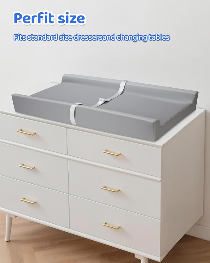 Baby Changing Pad for Dresser & Baby Changing Table Pad | Diaper Changing Pad & - Image 4