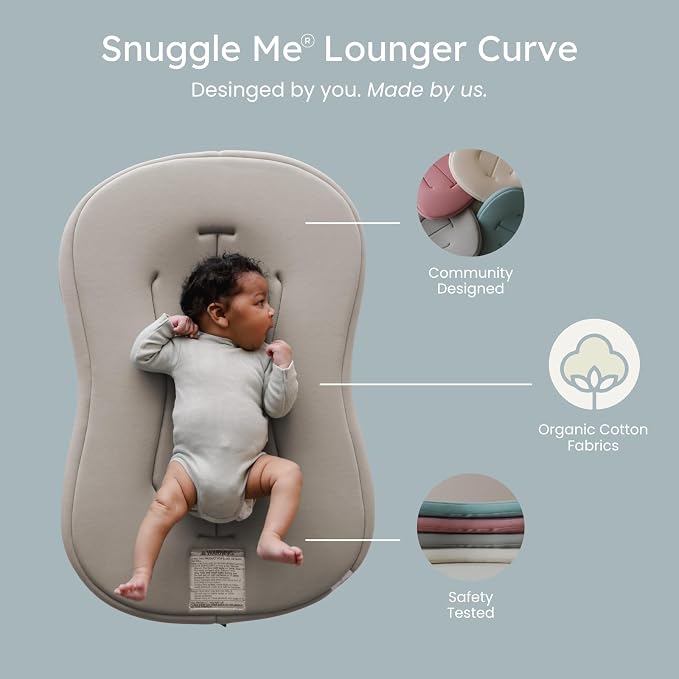 Snuggle Me® Baby Lounger Curve - Image 2