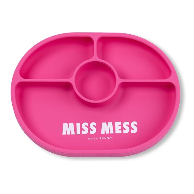Bella Tunno Suction Plate for Babies & Toddlers, Self-Feeding Dish for Baby Led by BellaTunno