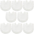 Baby Bibs Muslin Bibs 8 Pack for Drooling and Teething for Unisex Girls Boys by DOSMINE