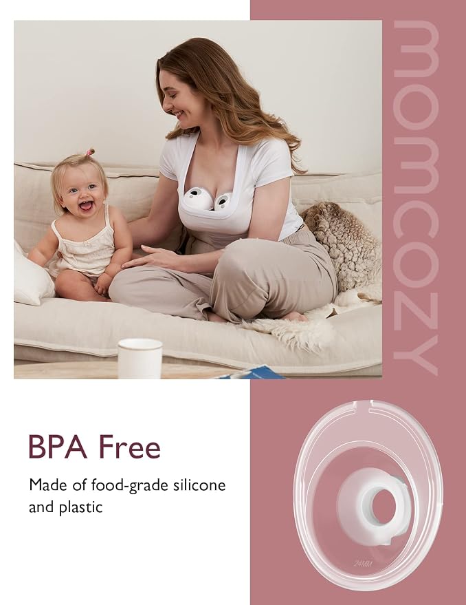 Momcozy Double-Sealed Flange 24mm Compatible - Image 2