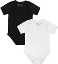 Jimonda Baby Bodysuits Rayon from Bamboo Short Sleeve Baby Boys Girls Rompers by JimondaBaby