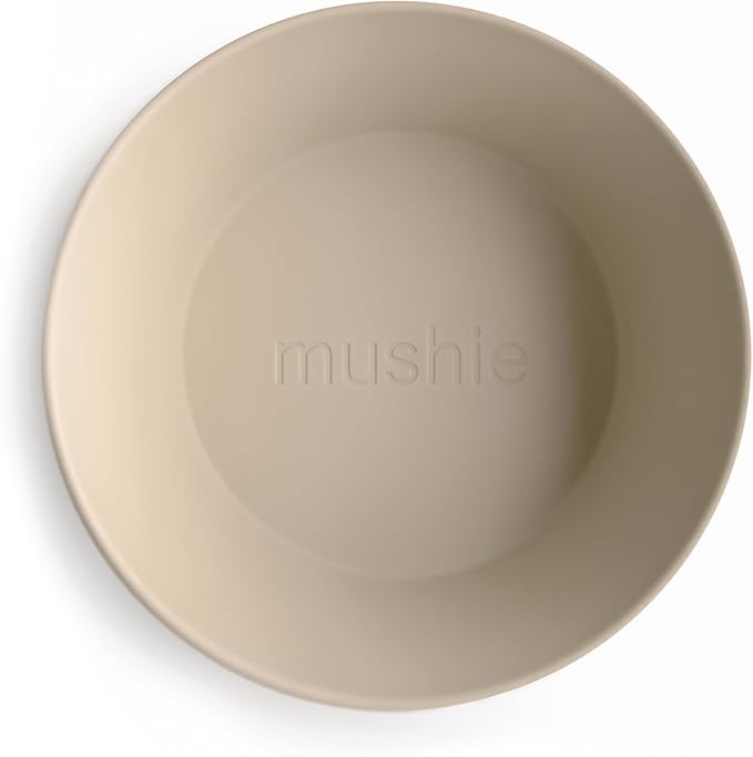 mushie Round Dinnerware Bowls for Kids | Made in Denmark - Image 2