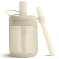 Moonkie Baby Straw cup | Silicone Toddler Sippy Cup Training Cup by Moonkie