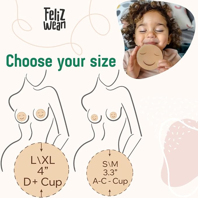 Weaning Breastfeeding 3.3" Nipple Covers - Image 2